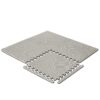 Classic Sport EVA Foam Mats | 50cm x 50cm x 20mm | 4 Mat Pack | Dove/Slate