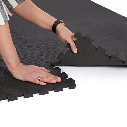 Single Classic 50cm EVA Foam Mat (Black)