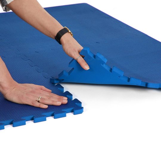 Chroma Blue Screen Studio Flooring EVA Foam 50cm Mats | Soft Floor UK