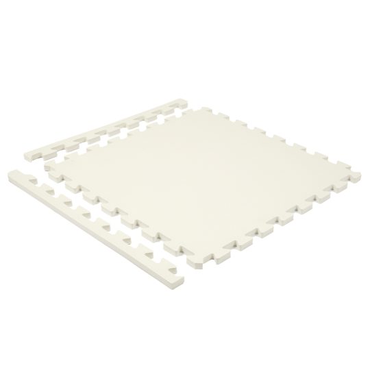 Single Classic 50cm EVA Foam Mat (White)