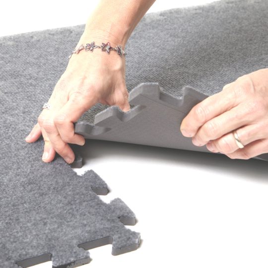 Carpet Tiles 50cm EVA Foam Interlocking Flooring | Soft Floor UK