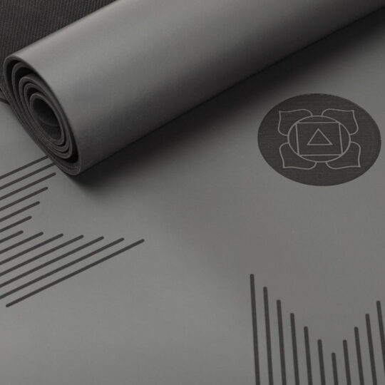 Chakramat® Pro Professional Yoga Mat (Grey) | Soft Floor UK