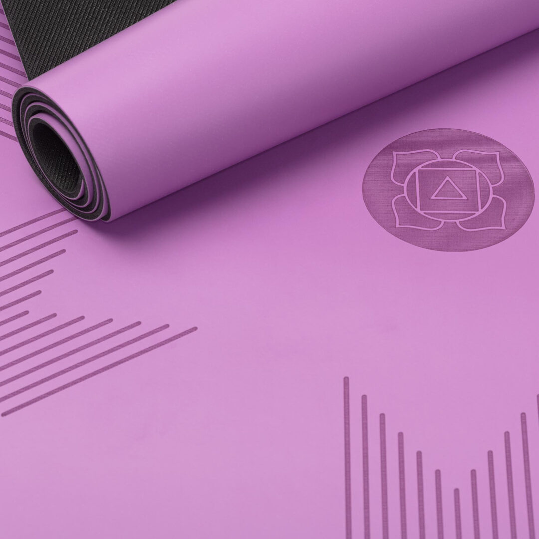 Chakramat® Pro Professional Yoga Mat (Purple) | Soft Floor UK