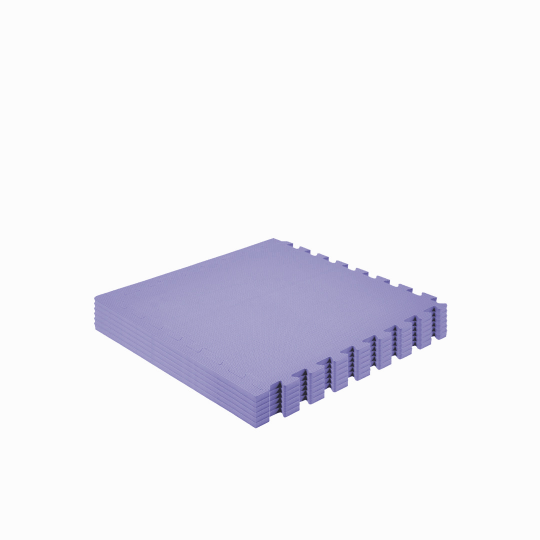 Classic 50cm EVA Foam Floor Tiles (Lilac)