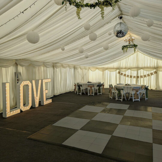 Portable Click Lock Dance Floor Tiles Event Wedding Marquee Disco | Soft Floor UK