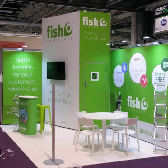 Display Stand Floor Tiles | Soft Floor UK