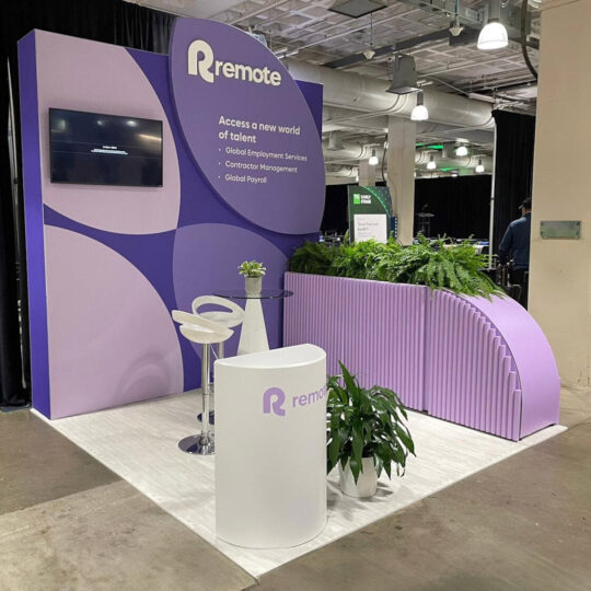 Display Stand Floor Tiles | Soft Floor UK