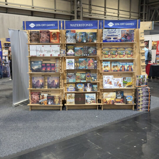 Exhibition Flooring Portable Carpet Tiles UK Games Expo NEC Birmingham Waterstones | Soft Floor UK